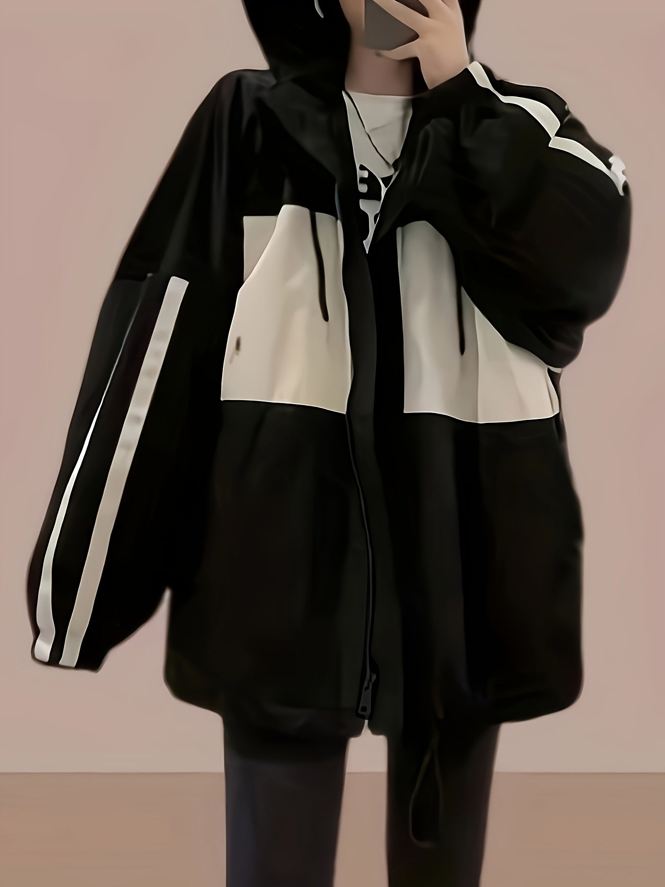 New Spring And Autumn Hooded Work Jacket for Women